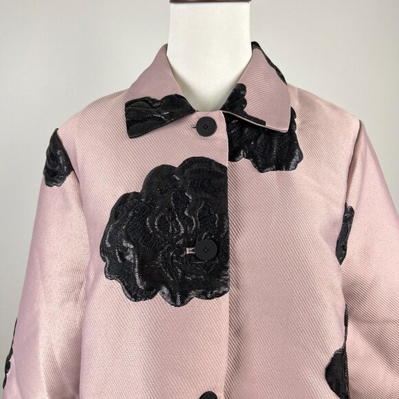 NWOT Stine Goya Kiana Rose Jacquard Pink Jacket Size M - Picture 5 of 16